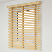 Jaluzele din lemn de 50mm cu bandă deco comandă duală 80×120 cm – Pure Bamboo