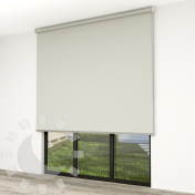 Roletă textilă Solo Full SMART 250×200 cm – Alb