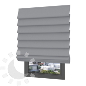 Stor roman Tevere MAX Faldat SMART Hmax 150 500×150 cm – ALL NIGHT 01