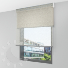 Roletă textilă dublă Tandem Manual + SMART 100×150 cm – ST 06